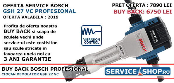 OFERTA SERVICE - BOSCH GSH 27 VC